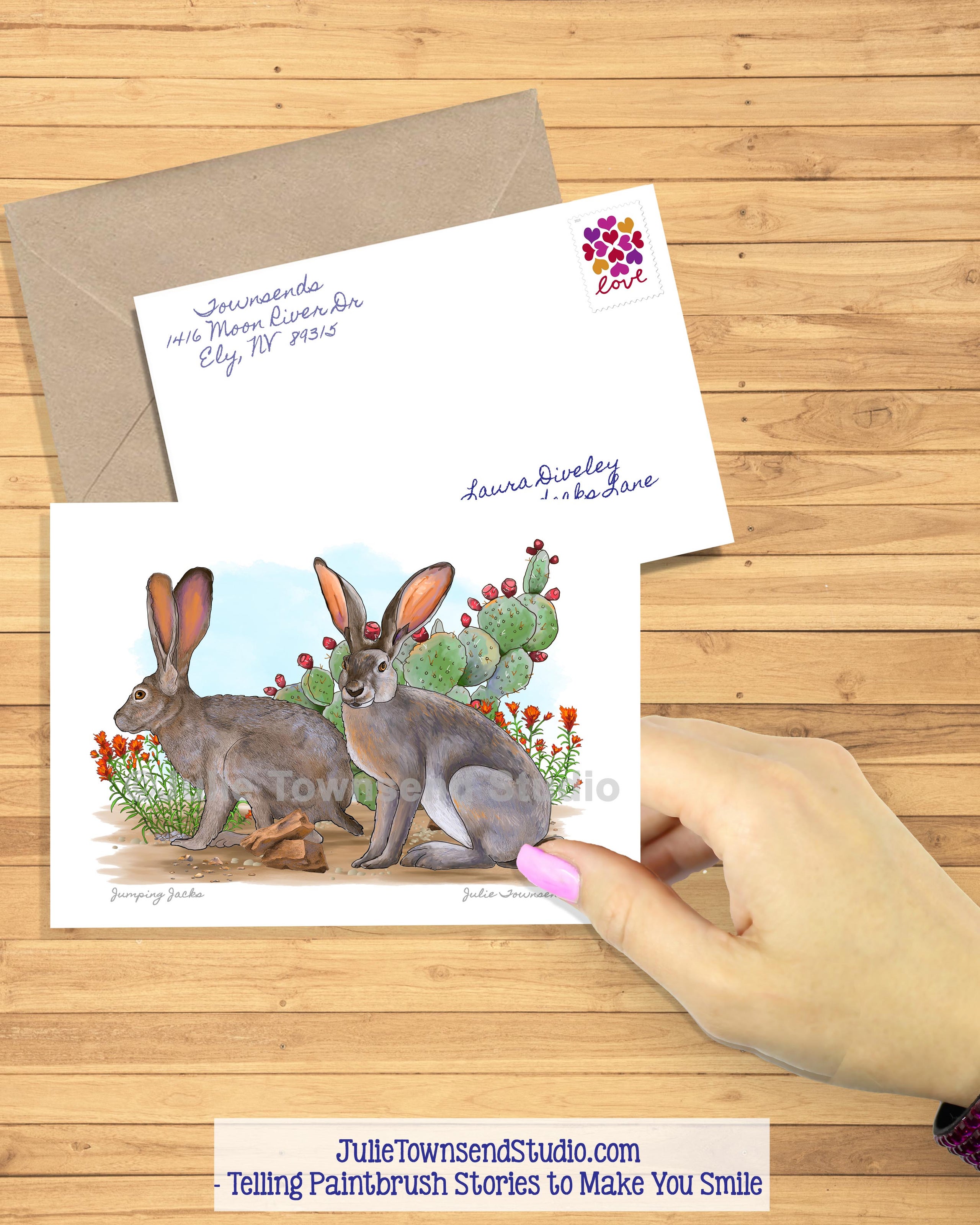 Hopping into Critter Cards: Eastern Cottontails